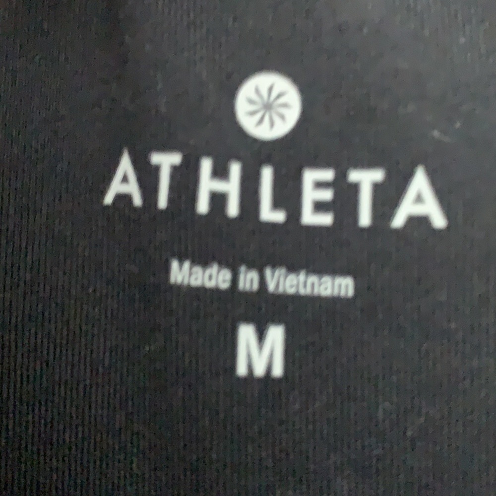 Like new Athleta crop laser cut leggings - Picture 6 of 6
